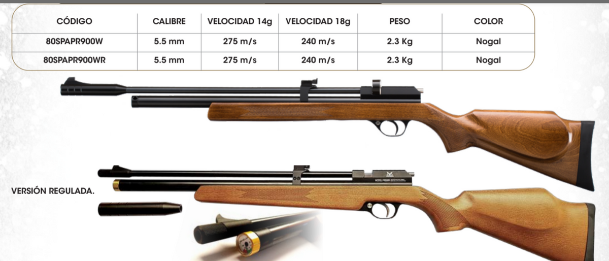 Rifles de Diábolos, DEPORTIRO