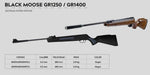 Rifle Deportivo Nitro Pistón 5.5 .22 GR1250W Black Moose