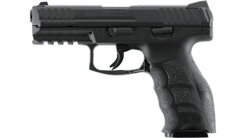 H&K 45 VP9 Negra CO2 BB Cal. .177 377 fps Retroceso